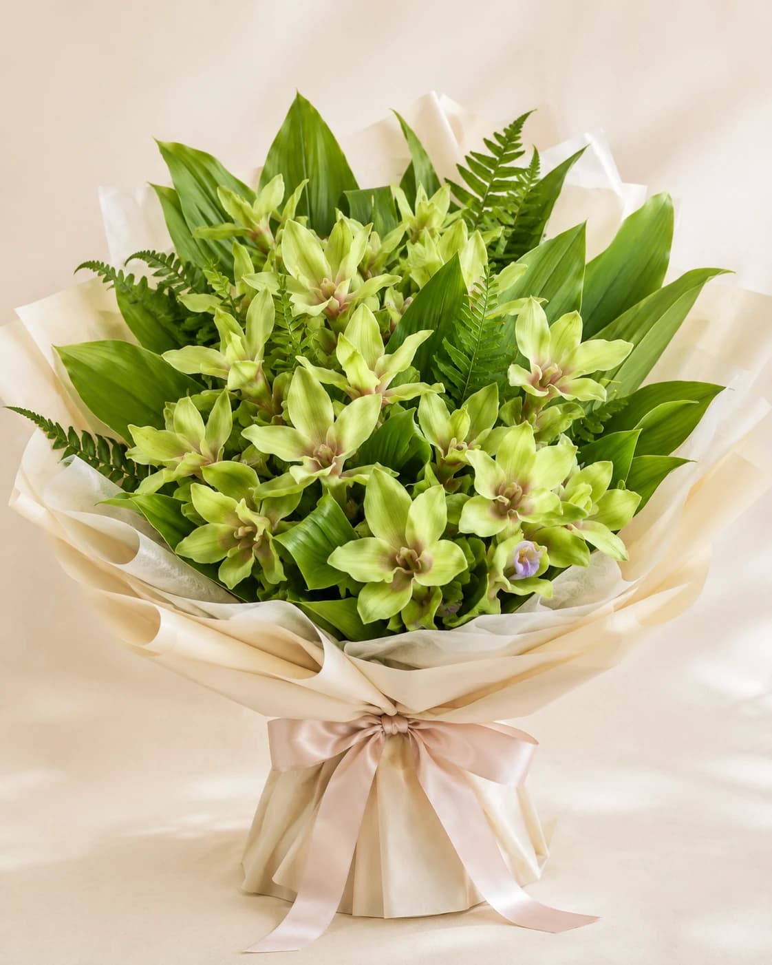Green Siam Tulip Bouquet