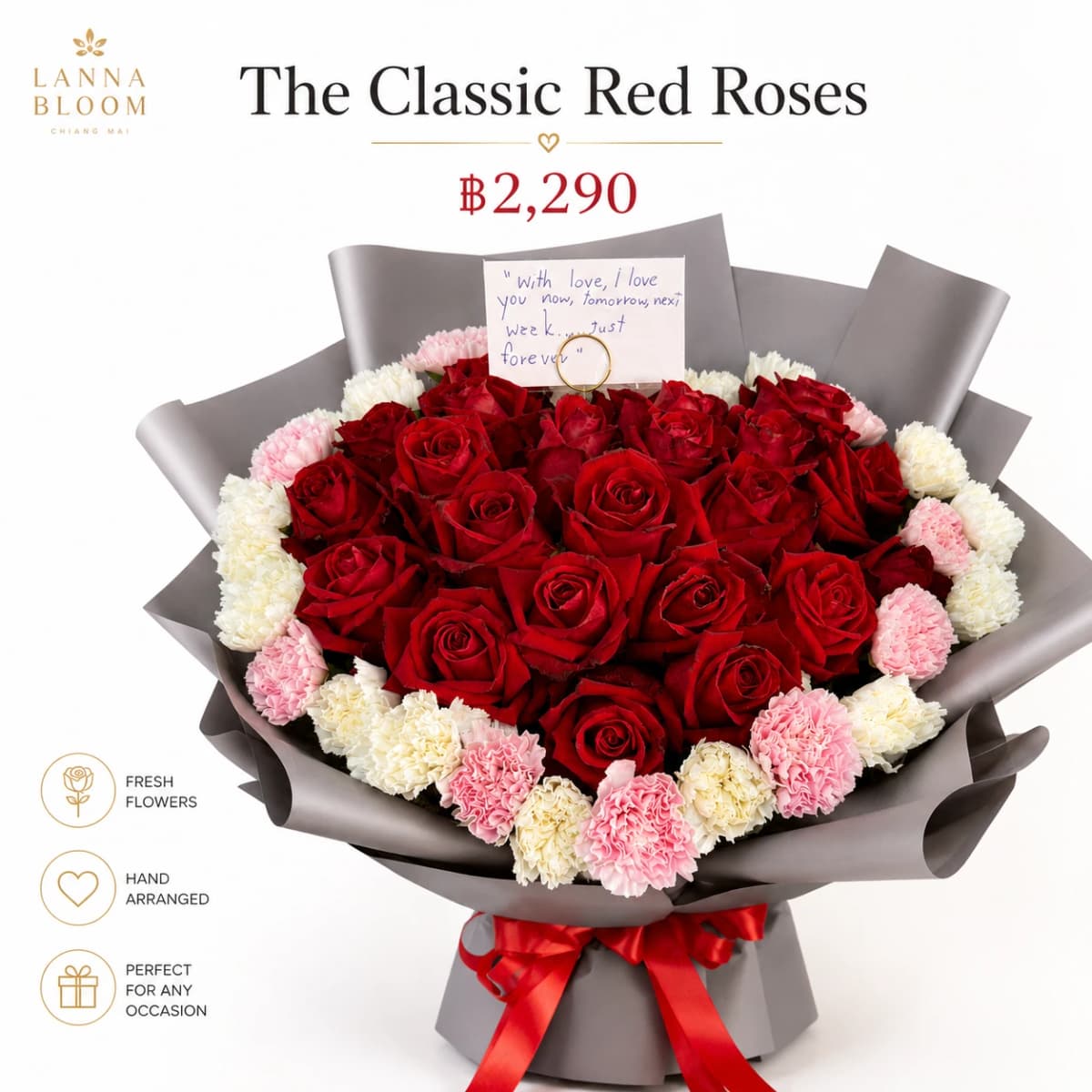 The Classic Red Roses