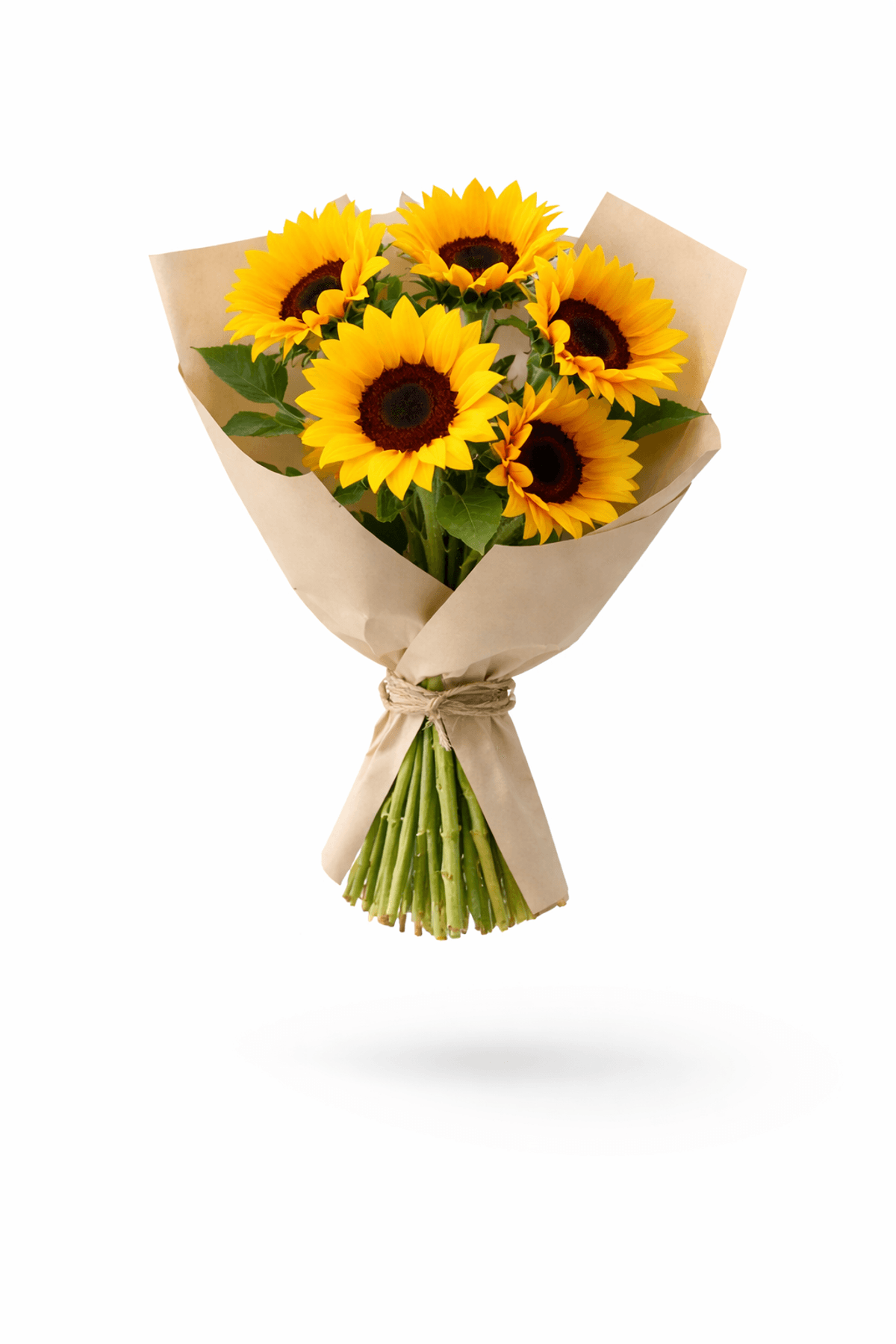 A bright and cheerful mono bouquet of fresh sunflowers, symbolizing happiness and positive energy.
Carefully arranged by a professional florist and wrapped in premium paper.
Perfect for birthdays, thank-you gifts, or sending warm wishes.