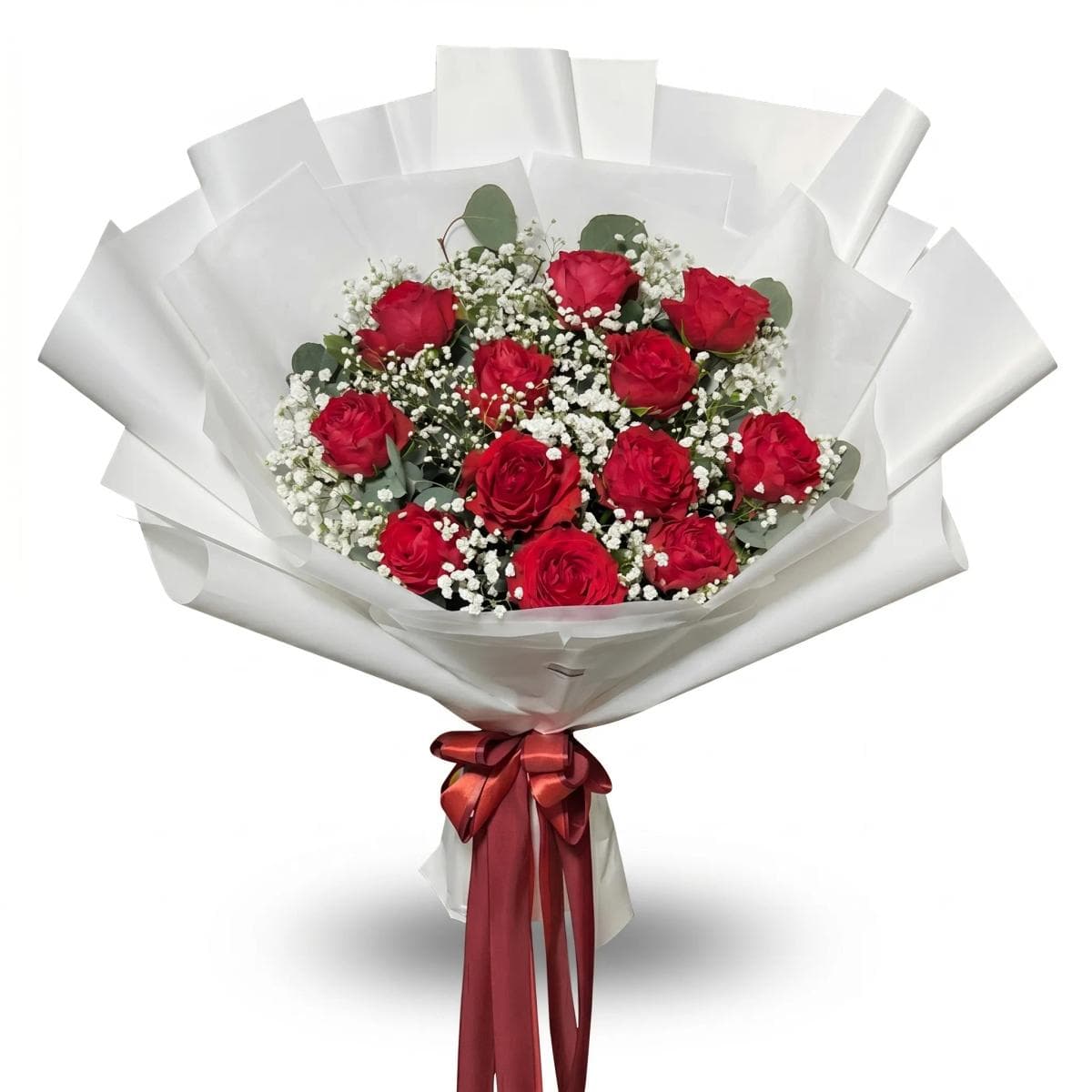 Crimson Red Rose Bouquet