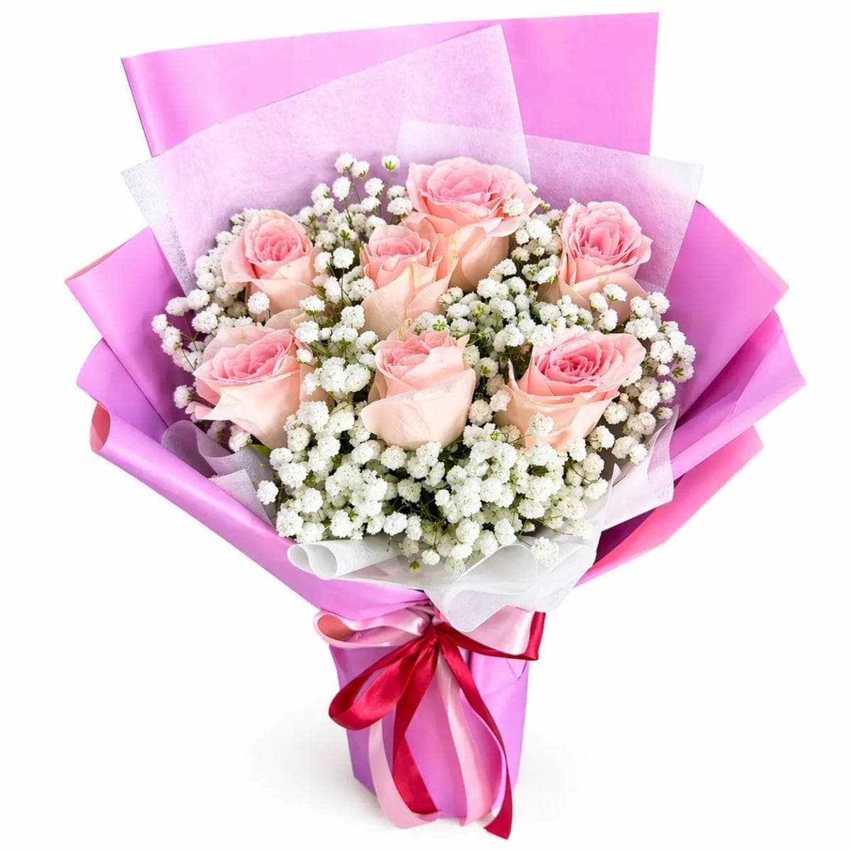 A soft whisper of roses, petals kissed by dawn's gentle light, blooming with slow, tender elegance. Each flower holds its own silent tale—some modestly half-hidden, others softly welcoming—marked by the subtle, honest traces that only real beauty can show.