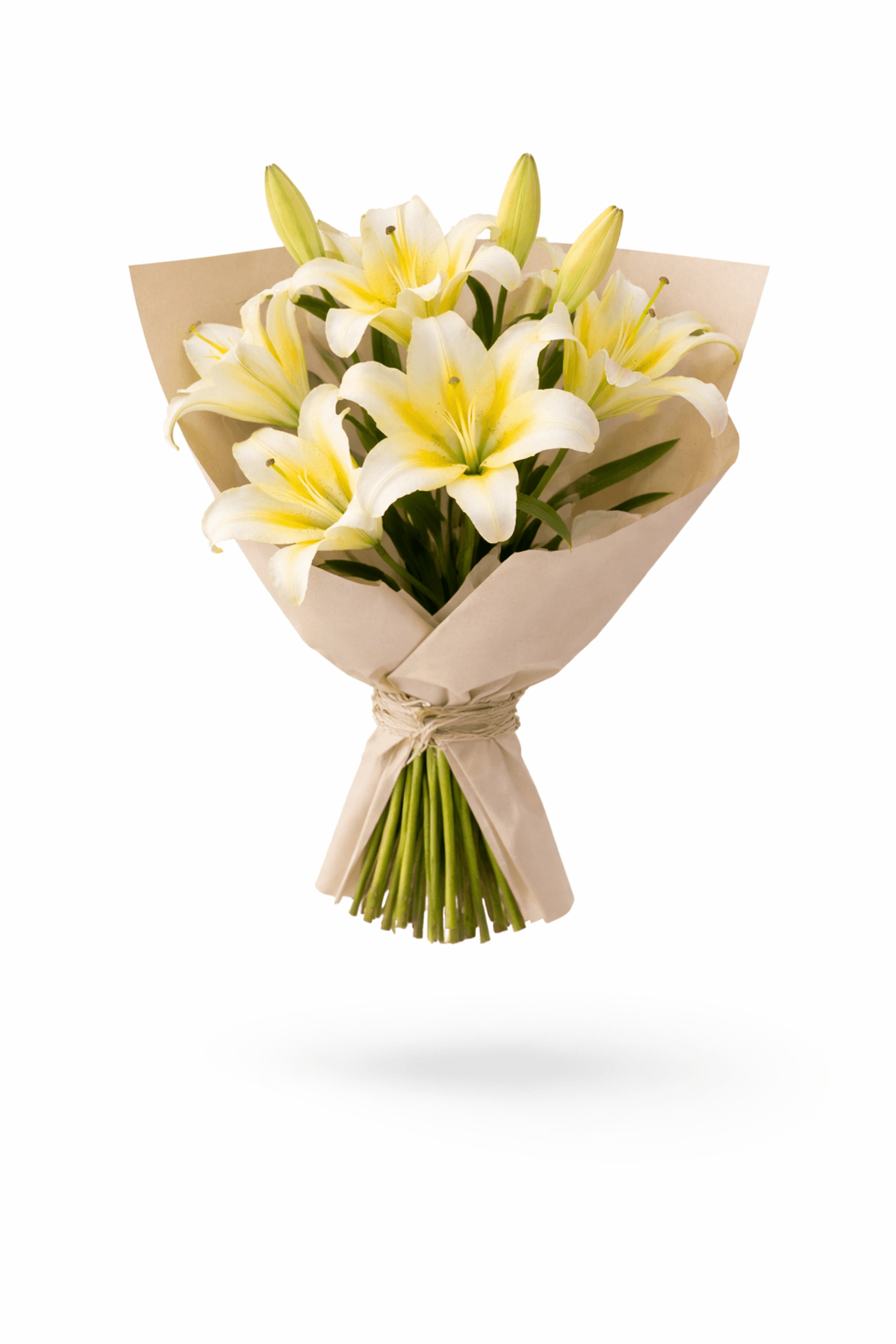 Yellow Lily Bouquet