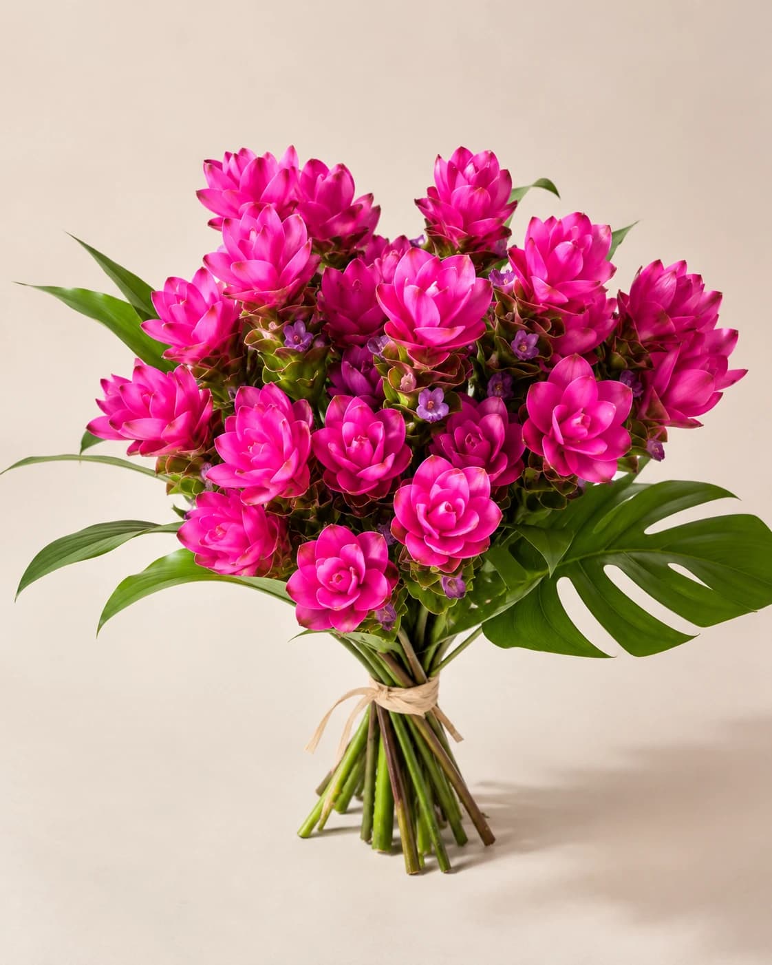 Pink Siam Tulips bouquet flower delivery Chiang Mai